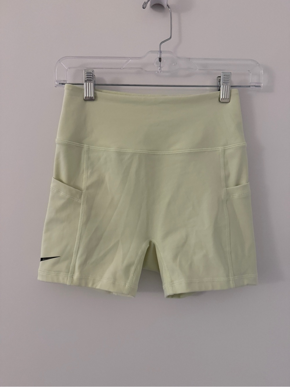 Nike Court Advantage Dri Fit Tennis Shorts in Yellow Barely Volt
